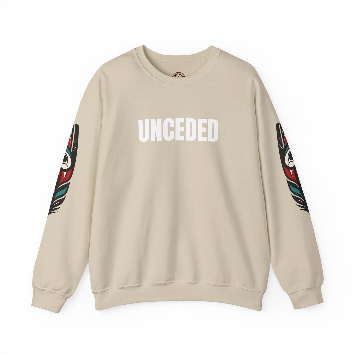 Sweat-shirt ras du cou - Unceded & Unbothered