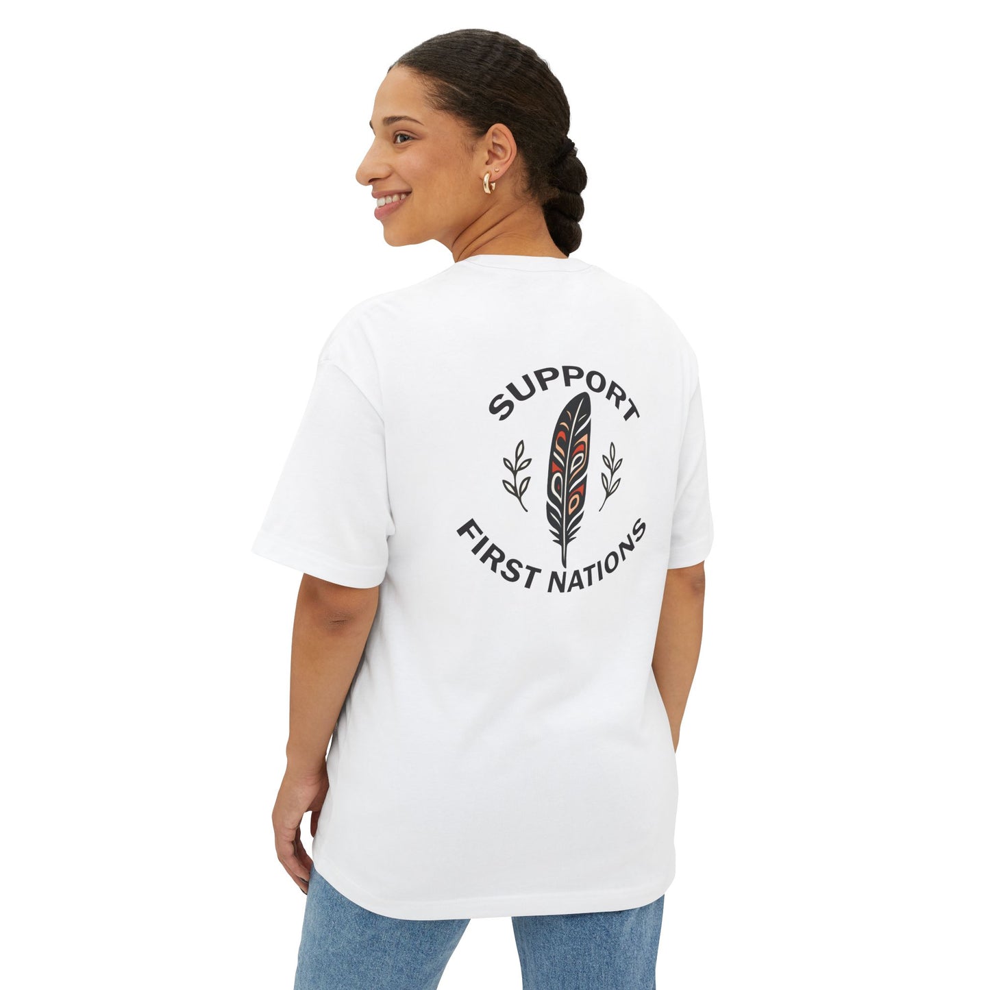 Support First Nations - Oversized Tee