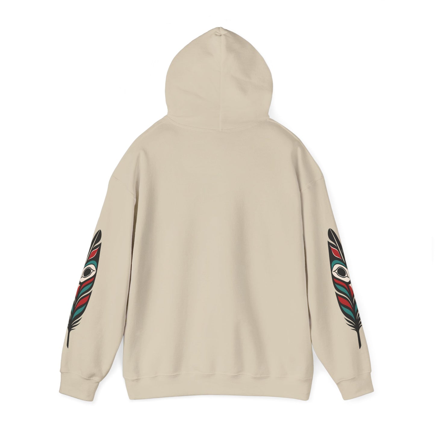 Hooded Sweatshirt - Land Back: Wear the Resistance