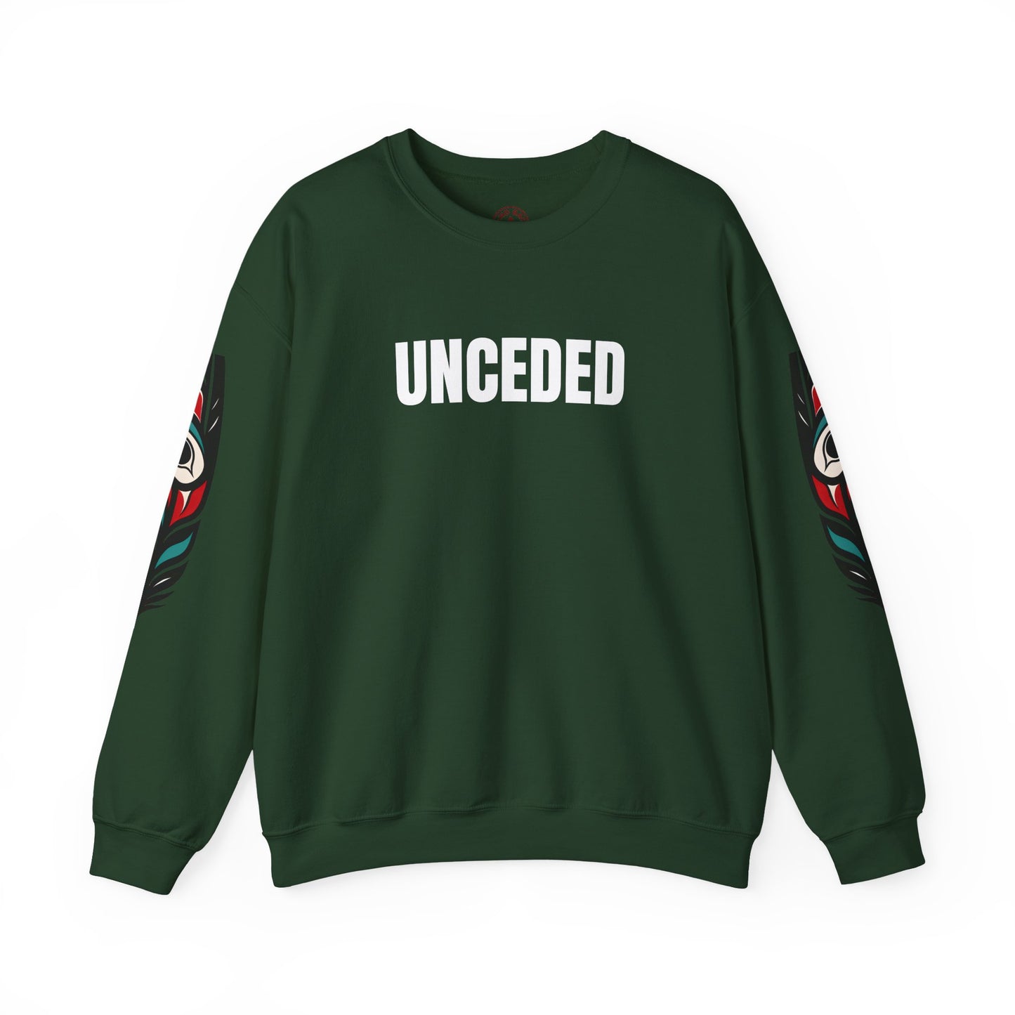 Sweat-shirt ras du cou - Unceded & Unbothered