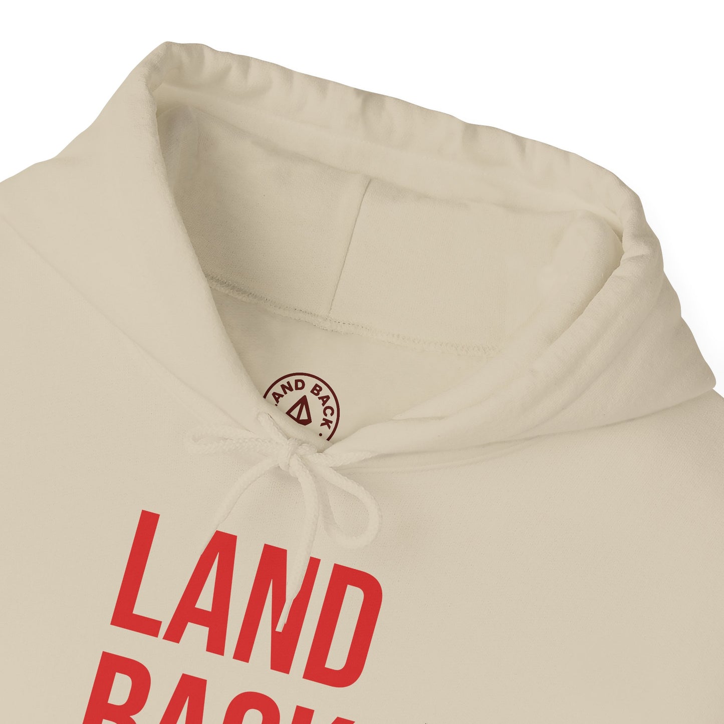 Hooded Sweatshirt - Land Back: Wear the Resistance