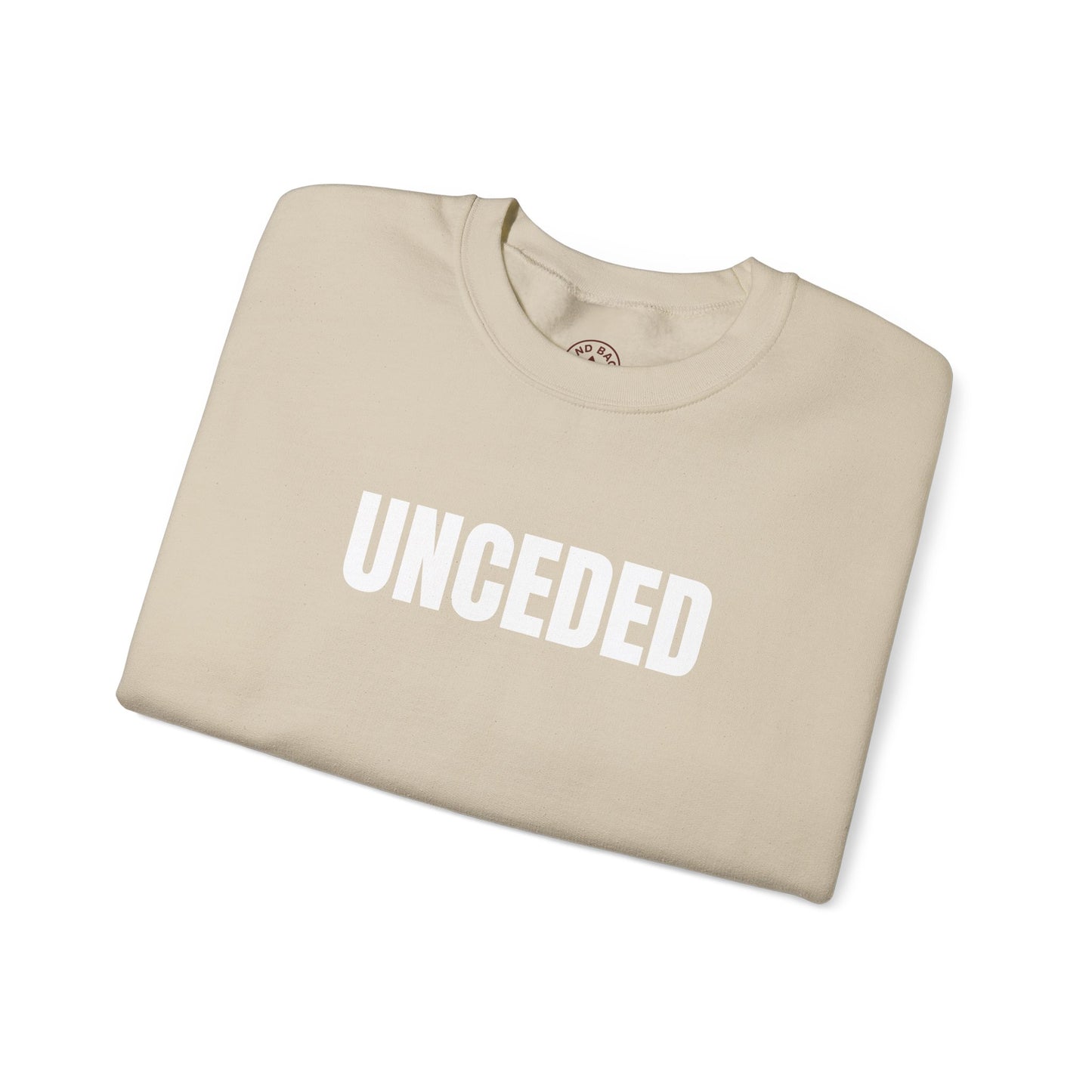 Sweat-shirt ras du cou - Unceded & Unbothered