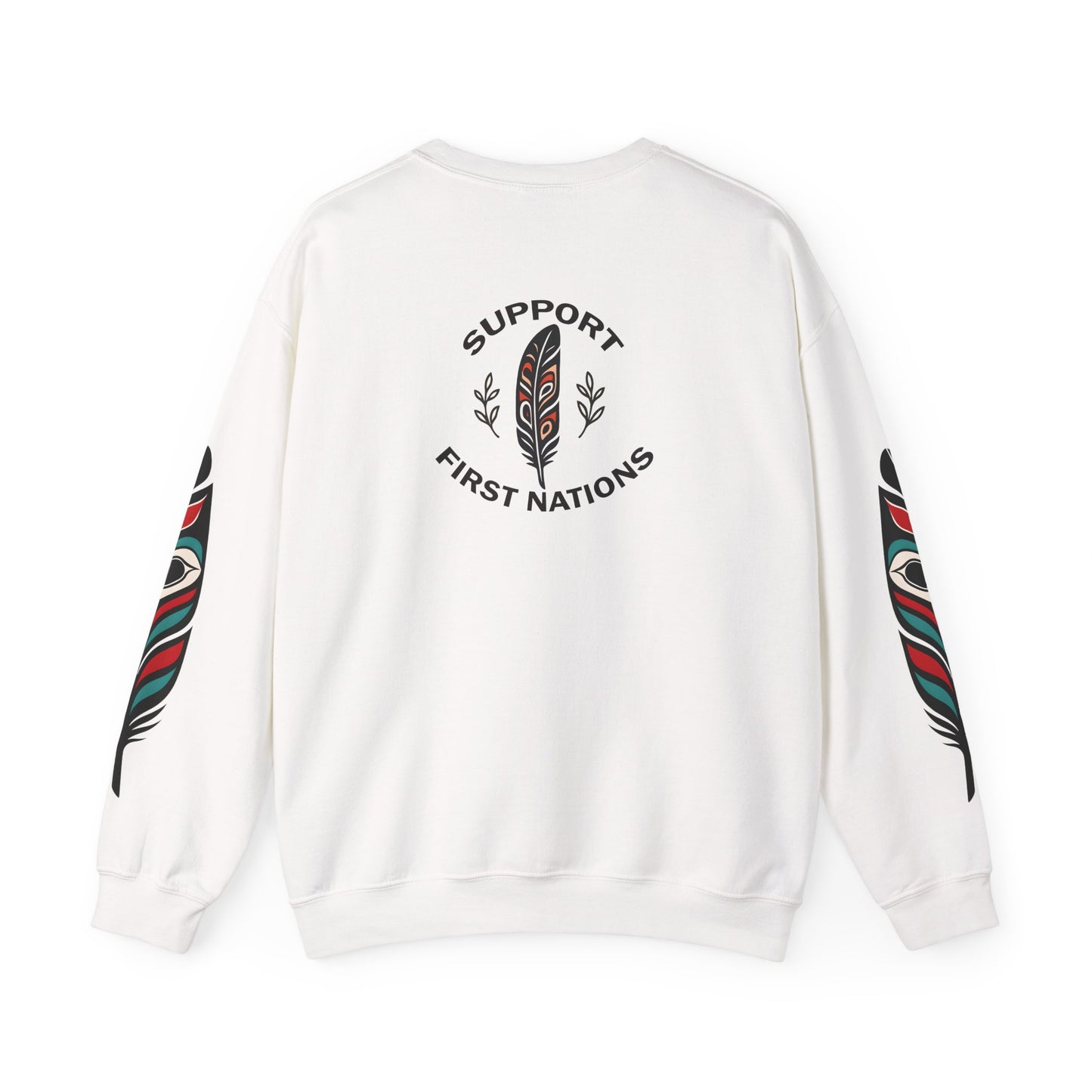 Support First Nations - Sweat-shirt ras du cou