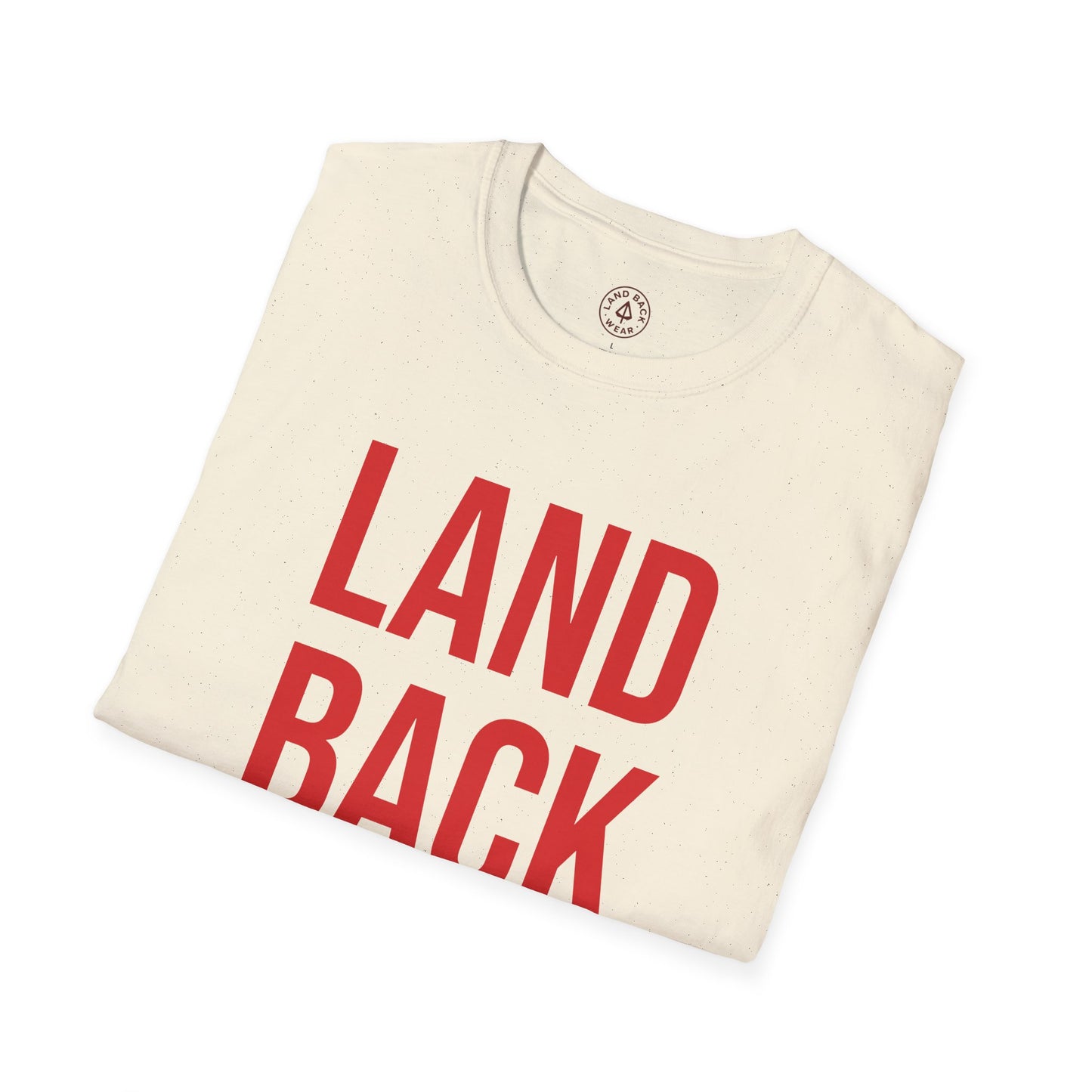 T-shirt Statement – ​​Land Back : portez la résistance