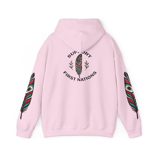 Support First Nations - Hooded Sweatshirt