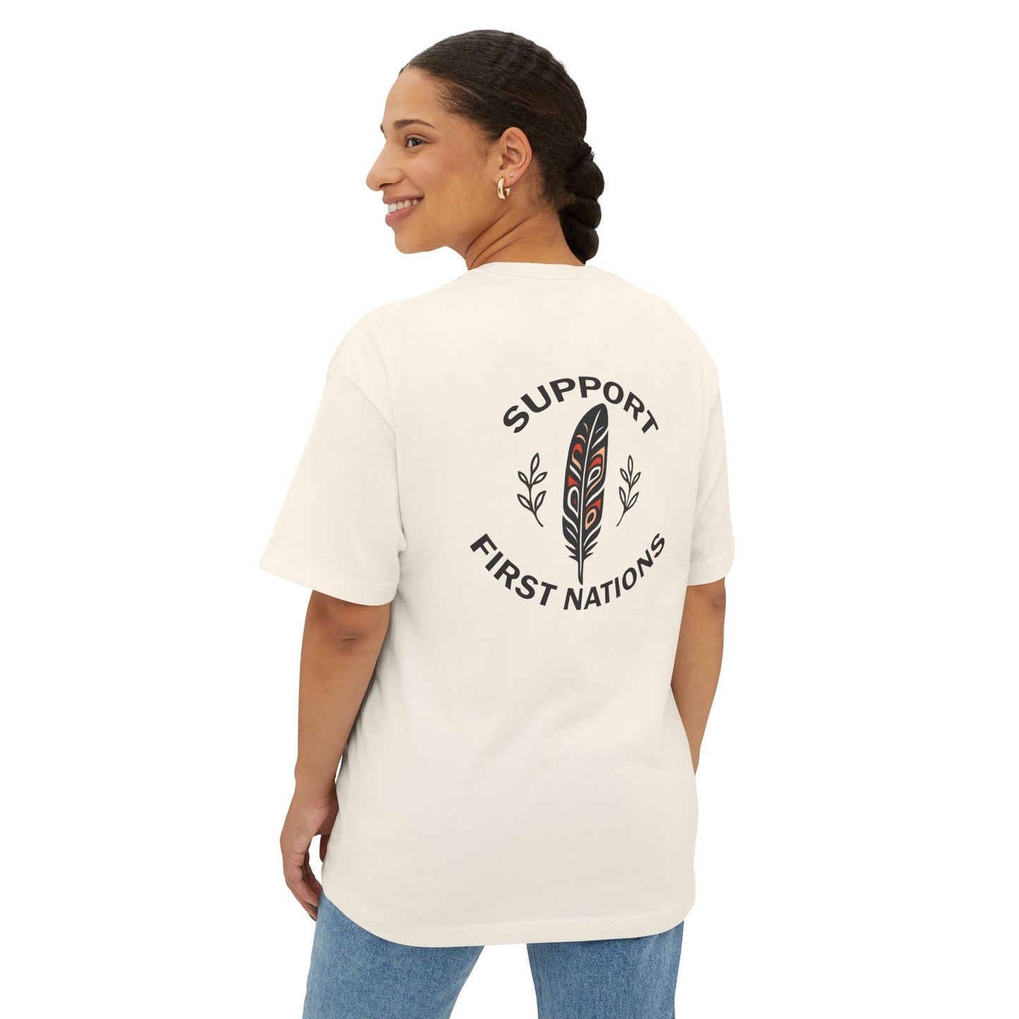 Support First Nations - Oversized Tee