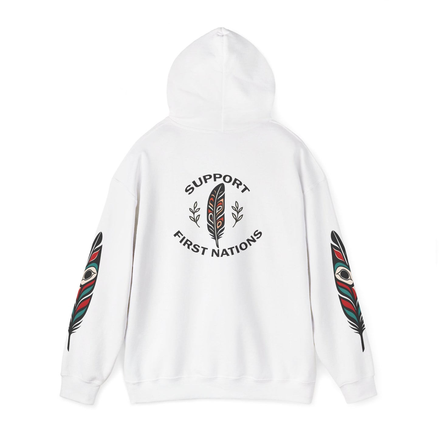 Support First Nations - Hooded Sweatshirt