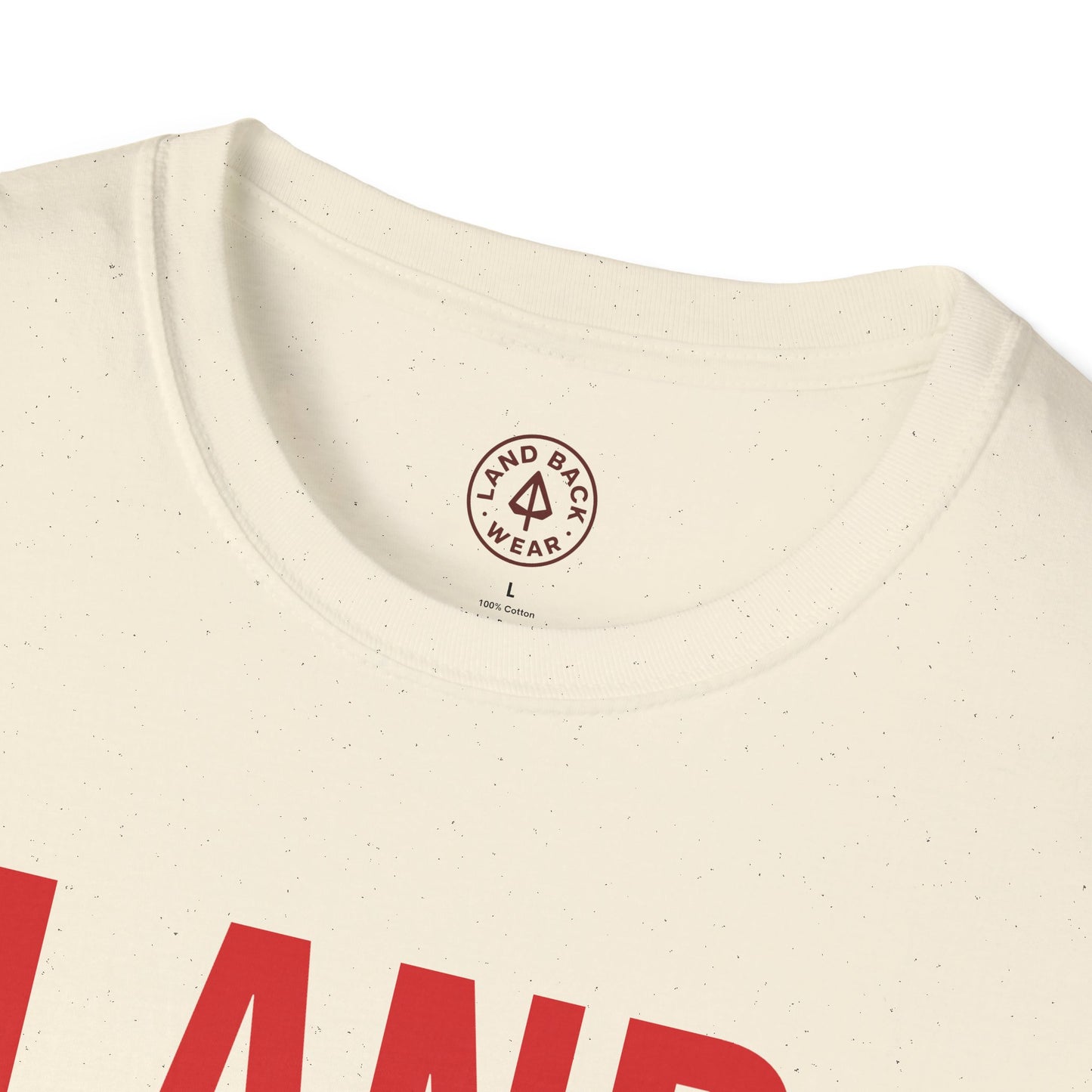 T-shirt Statement – ​​Land Back : portez la résistance