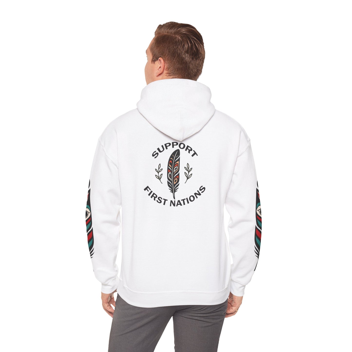 Support First Nations - Hooded Sweatshirt
