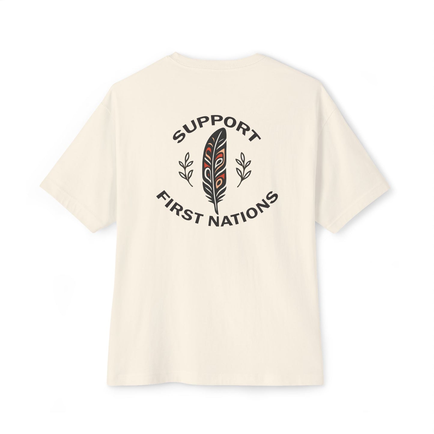 Support First Nations - Oversized Tee