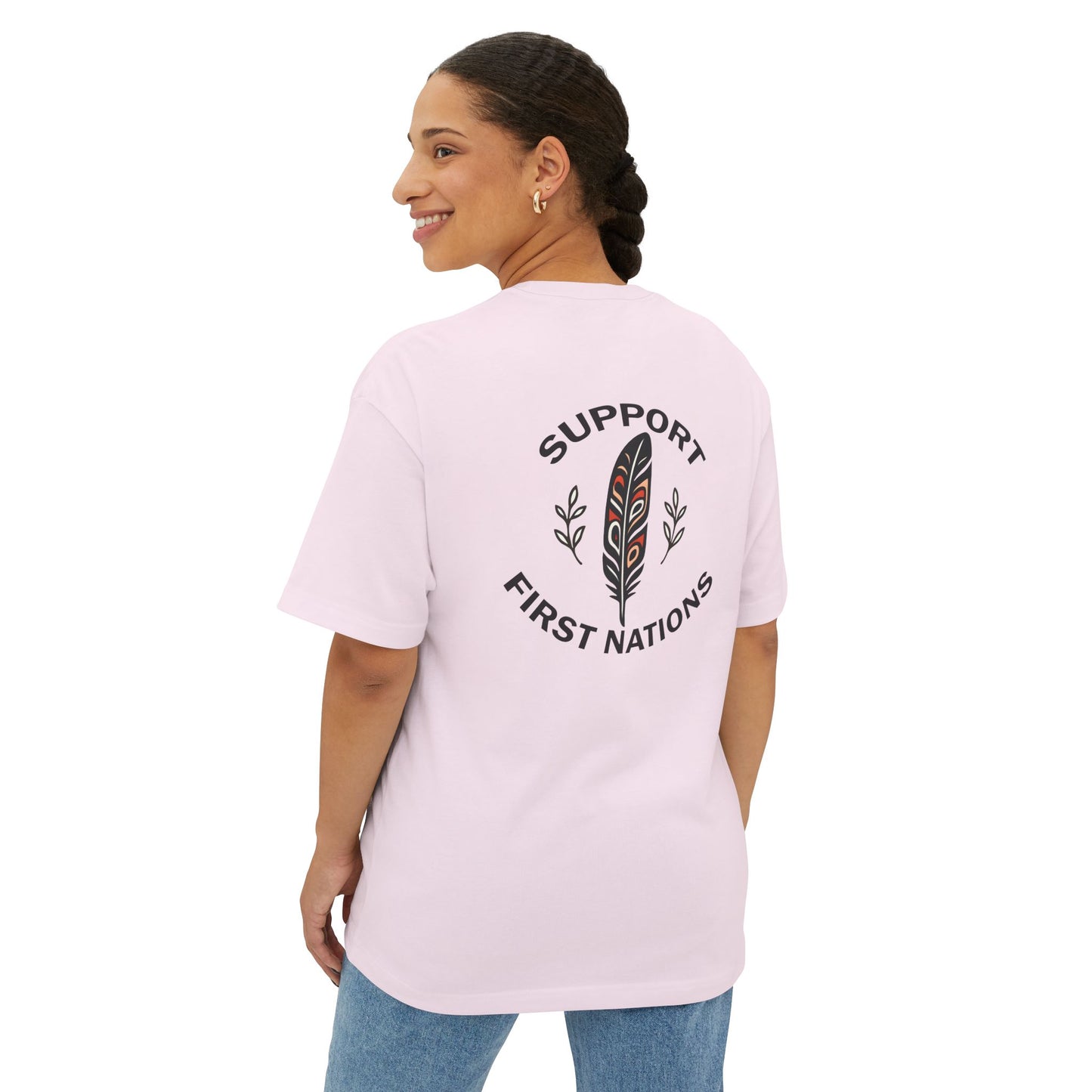 Support First Nations - Oversized Tee